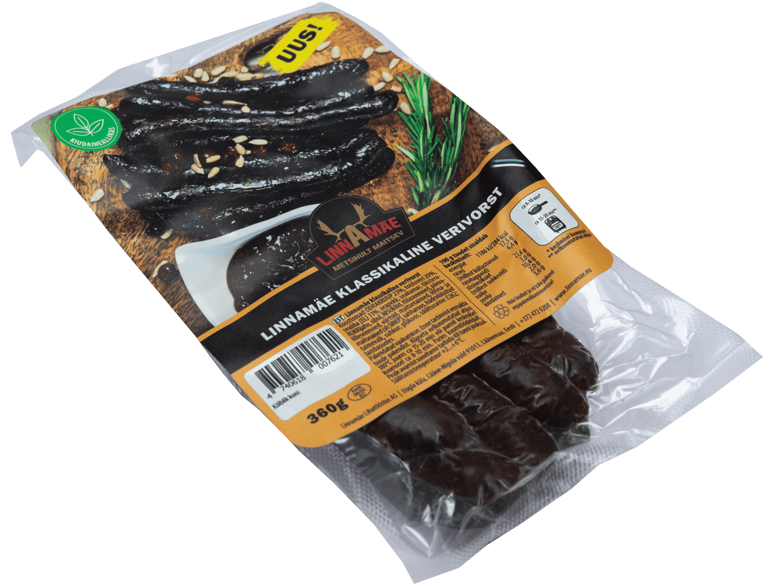 4740618007621 Linnamäe klassikaline verivorst 360 g_3D