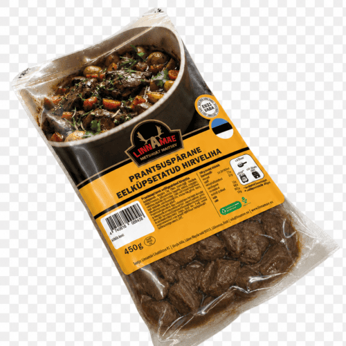 Prantsuspärane eelküpsetatud hirveliha 450g