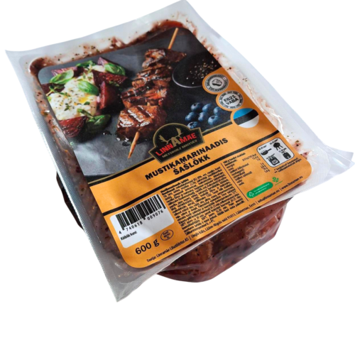 Mustikamarinaadis šašlõkk 600g