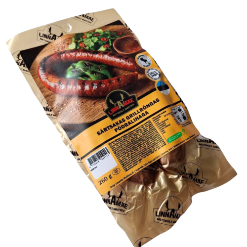 Särtsakas grillrõngas põdralihaga 260g