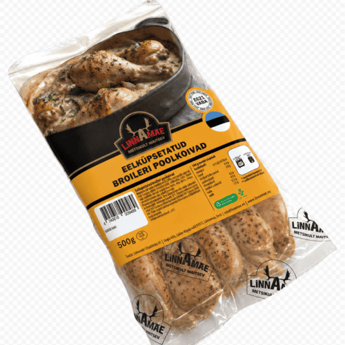 Eelküpsetatud broileri poolkoivad 500g